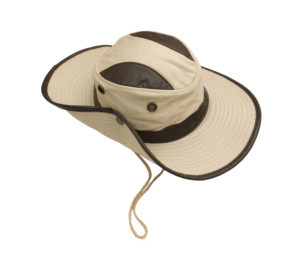 Sombrero modelo Australiano, Gabardina de Algodón con poliéster
